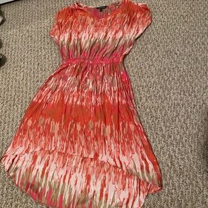 Express Spring Silky Multi Color Dress